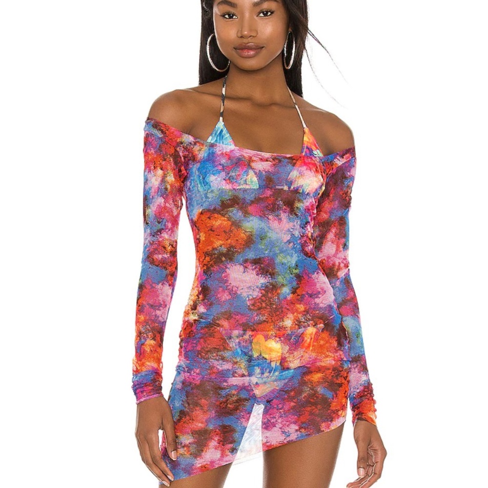 MELISSA SIMONE mesh Yanis Dress
